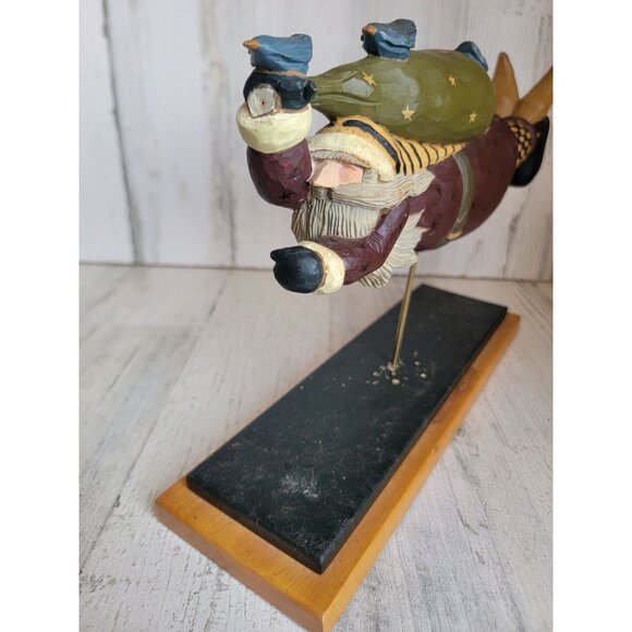 Williraye Studio 1997 WW 2206 flying Santa claus xmas - Picture 8 of 12